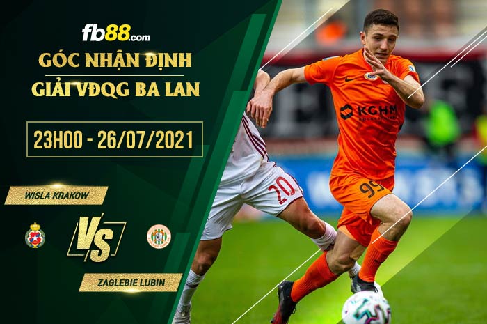 fb88-soi kèo Wisla Krakow vs Zaglebie Lubin