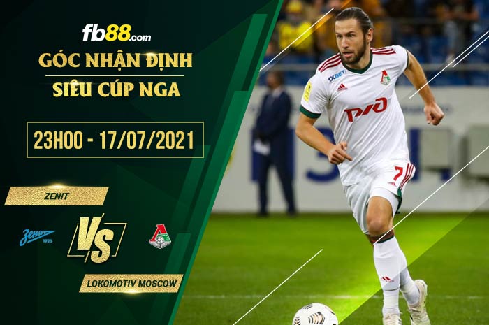 fb88-soi kèo Zenit vs Lokomotiv Moscow