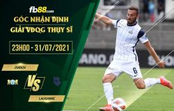 fb88-soi kèo Zurich vs Lausanne