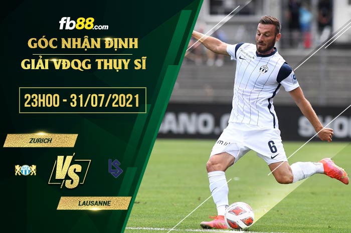 fb88-soi kèo Zurich vs Lausanne