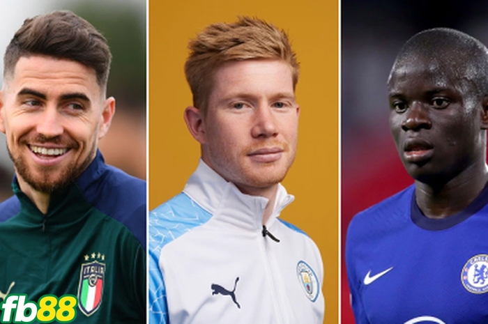 Premier League Jorginho, N'Golo Kante và Kevin de Bruyne