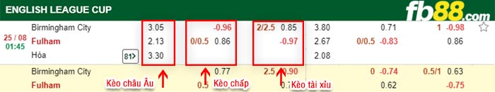 fb88-bảng kèo trận đấu Birmingham vs Fulham