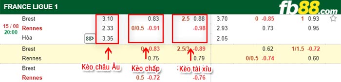 fb88-bảng kèo trận đấu Brestois vs Rennes