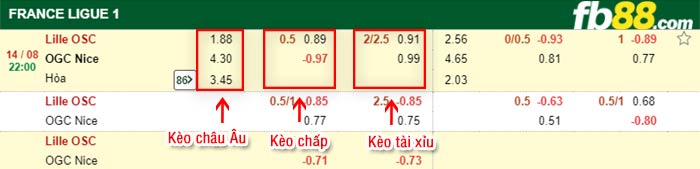 fb88-bảng kèo trận đấu Lille vs Nice