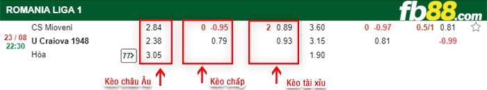 fb88-bảng kèo trận đấu Mioveni vs Craiova
