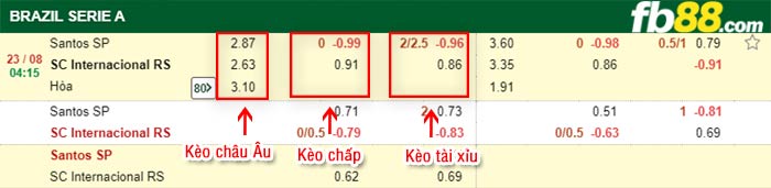 fb88-bảng kèo trận đấu Santos vs Internacional