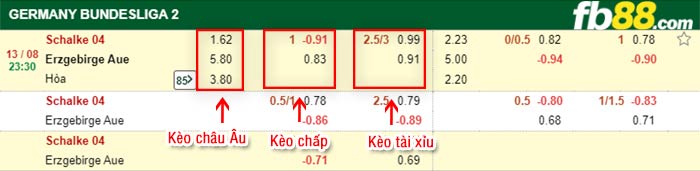fb88-bảng kèo trận đấu Schalke vs Erzgebirge Aue