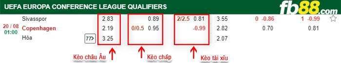 fb88-bảng kèo trận đấu Sivasspor vs Copenhagen