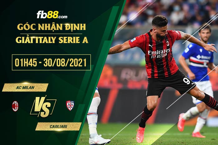fb88-soi kèo AC Milan vs Cagliari