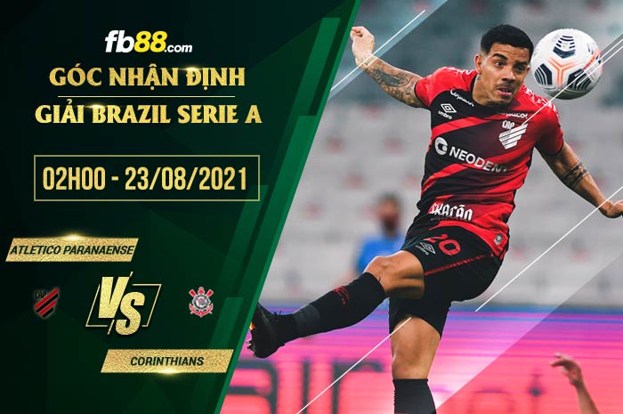 fb88-chi tiết kèo trận đấu Atletico Paranaense vs Corinthians