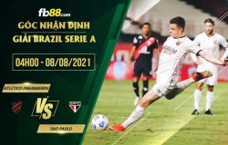 fb88-soi kèo Atletico Paranaense vs Sao Paulo