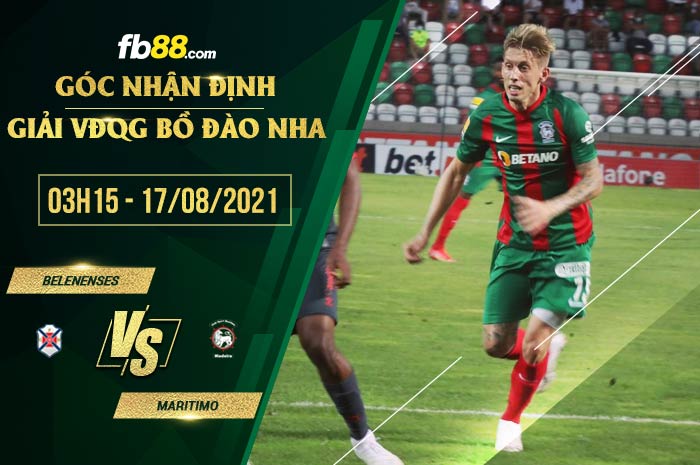 fb88-soi kèo Belenenses vs Maritimo