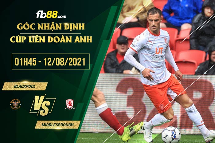 fb88-soi kèo Blackpool vs Middlesbrough