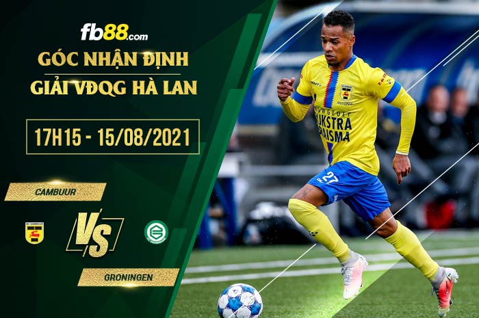 fb88-soi kèo Cambuur vs Groningen