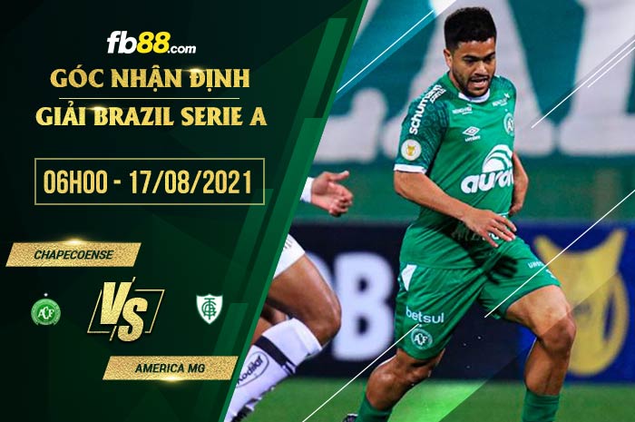 fb88-soi kèo Chapecoense vs America MG