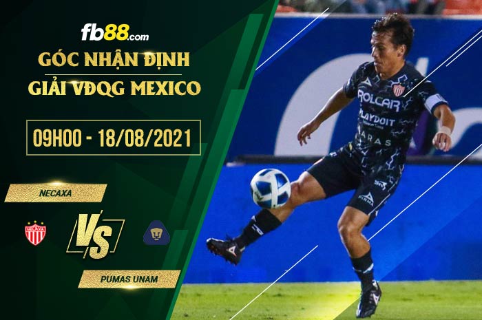 fb88-soi kèo Club Necaxa vs Pumas UNAM