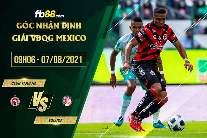 fb88-soi kèo Club Tijuana vs Toluca