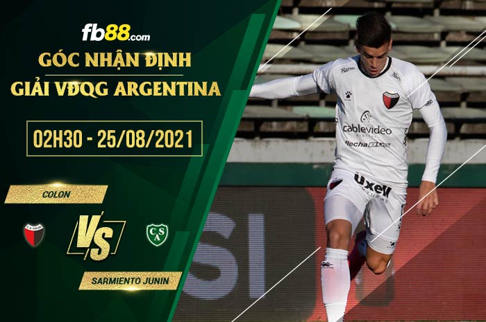 fb88-soi kèo Colon vs Sarmiento Junin