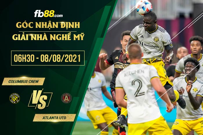 fb88-soi kèo Columbus Crew vs Atlanta