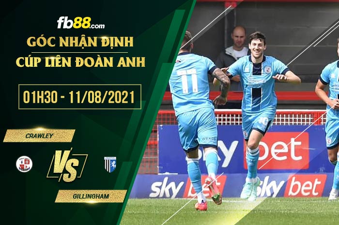 fb88-soi kèo Crawley vs Gillingham