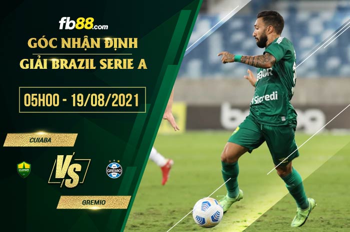 fb88-soi kèo Cuiaba vs Gremio