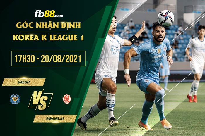 fb88-soi kèo Daegu vs Gwangju