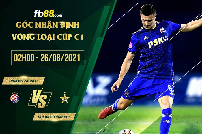 fb88-soi kèo Dinamo Zagreb vs Sheriff Tiraspol