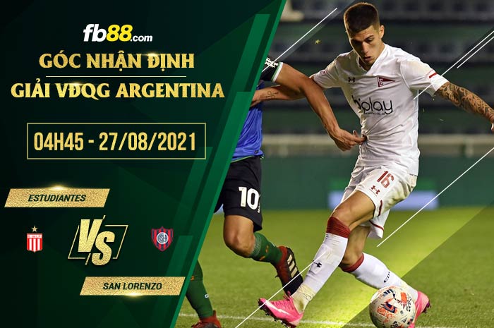 fb88-soi kèo Estudiantes vs San Lorenzo
