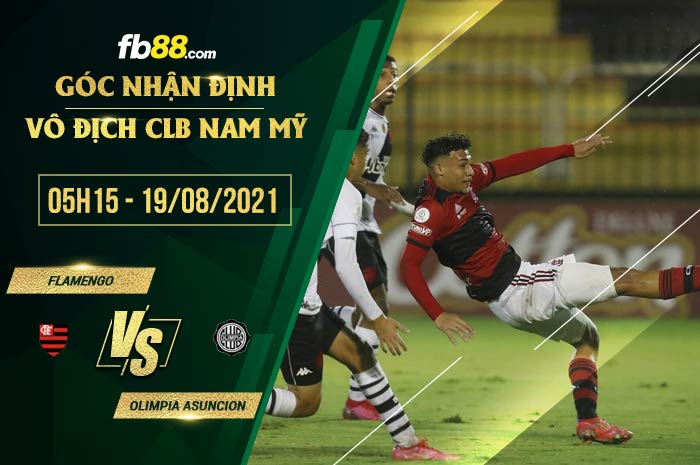 fb88-soi kèo Flamengo vs Olimpia Asuncion