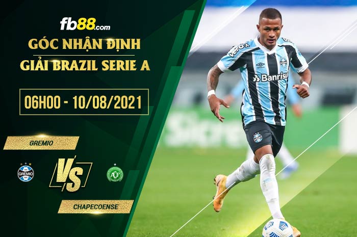 fb88-soi kèo Gremio vs Chapecoense
