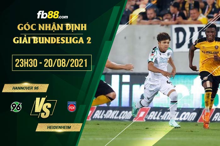 fb88-soi kèo Hannover vs Heidenheim
