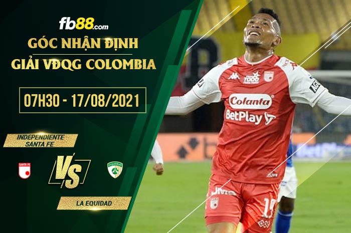 fb88-soi kèo Independiente Santa Fe vs La Equidad