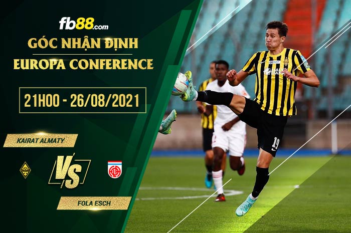 fb88-soi kèo Kairat Almaty vs Fola Esch