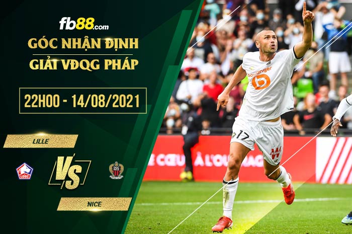 fb88-soi kèo Lille vs Nice