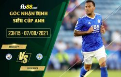 fb88-soi kèo Man City vs Leicester