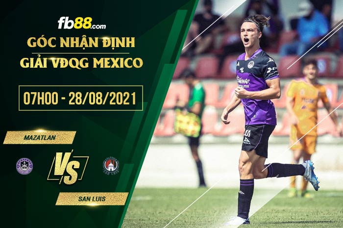 fb88-soi kèo Mazatlan vs San Luis