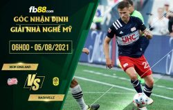 fb88-soi kèo New England vs Nashville