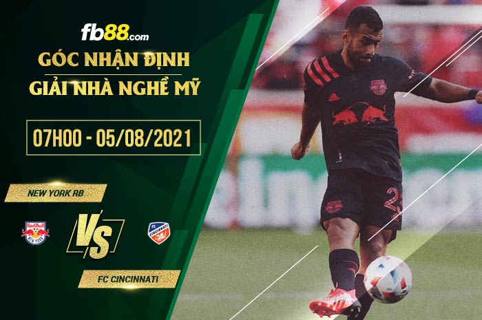 fb88-soi kèo New York Red Bulls vs FC Cincinnati