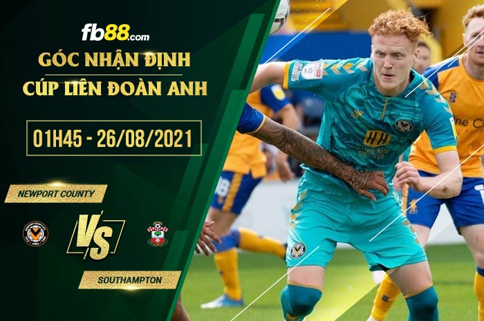 fb88-soi kèo Newport County vs Southampton