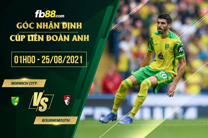 fb88-soi kèo Norwich City vs Bournemouth