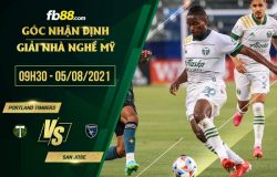 fb88-soi kèo Portland Timbers vs San Jose