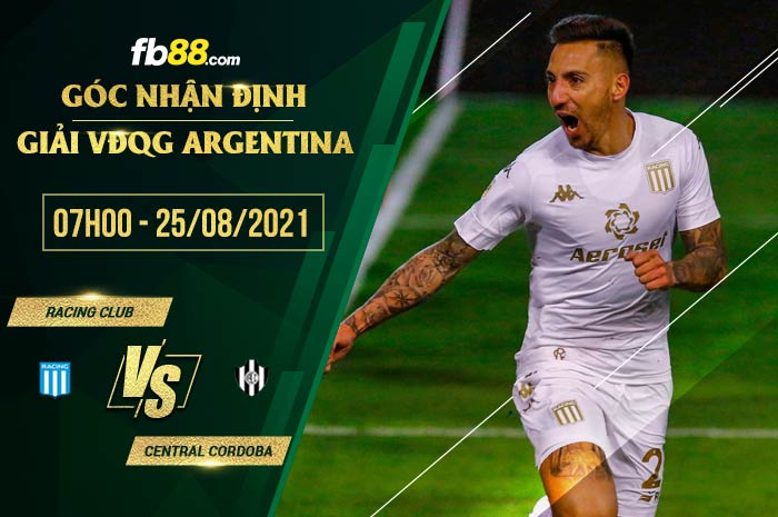 fb88-soi kèo Racing Club vs Central Cordoba