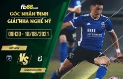 fb88-soi kèo San Jose vs Minnesota