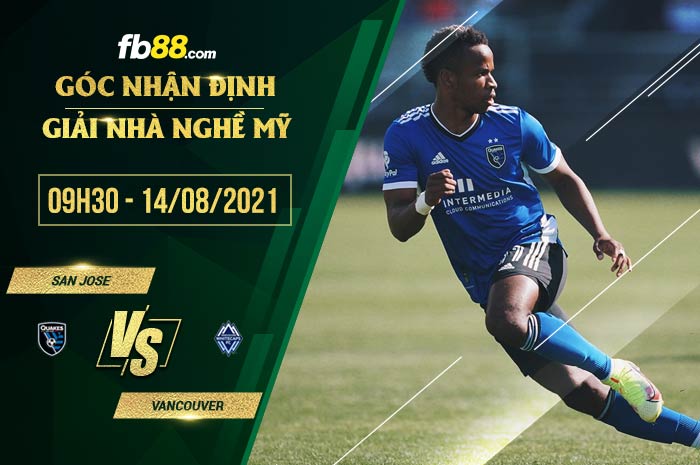 fb88-soi kèo San Jose vs Vancouver Whitecaps