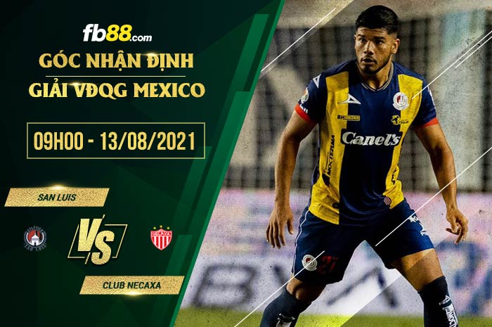 fb88-soi kèo San Luis vs Club Necaxa