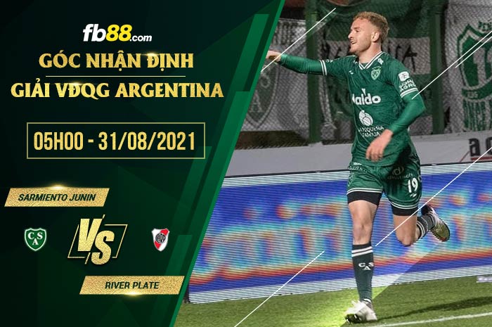 fb88-soi kèo Sarmiento Junin vs River Plate
