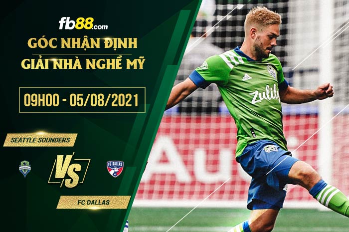 fb88-soi kèo Seattle Sounders vs FC Dallas