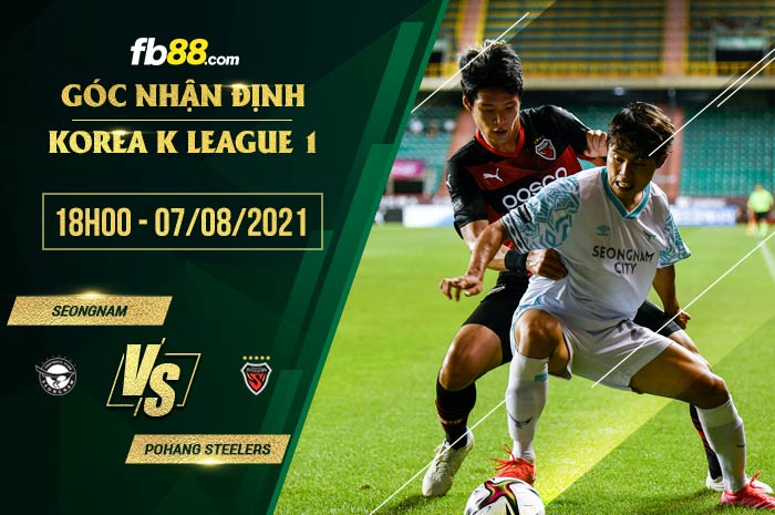 fb88-soi kèo Seongnam vs Pohang Steelers