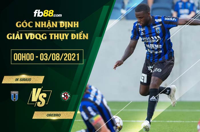 fb88-soi kèo Sirius vs Orebro