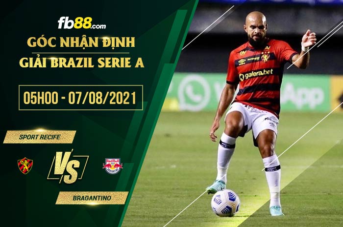 fb88-soi kèo Sport Recife vs Bragantino